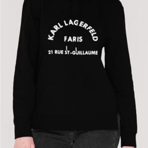 NWT! KARL LAGERFELD HOODIE! SADLY ITS TOO BIG. BEAUTIFUL, WILL LAST A LIFETIME! - Picture 4 of 4
